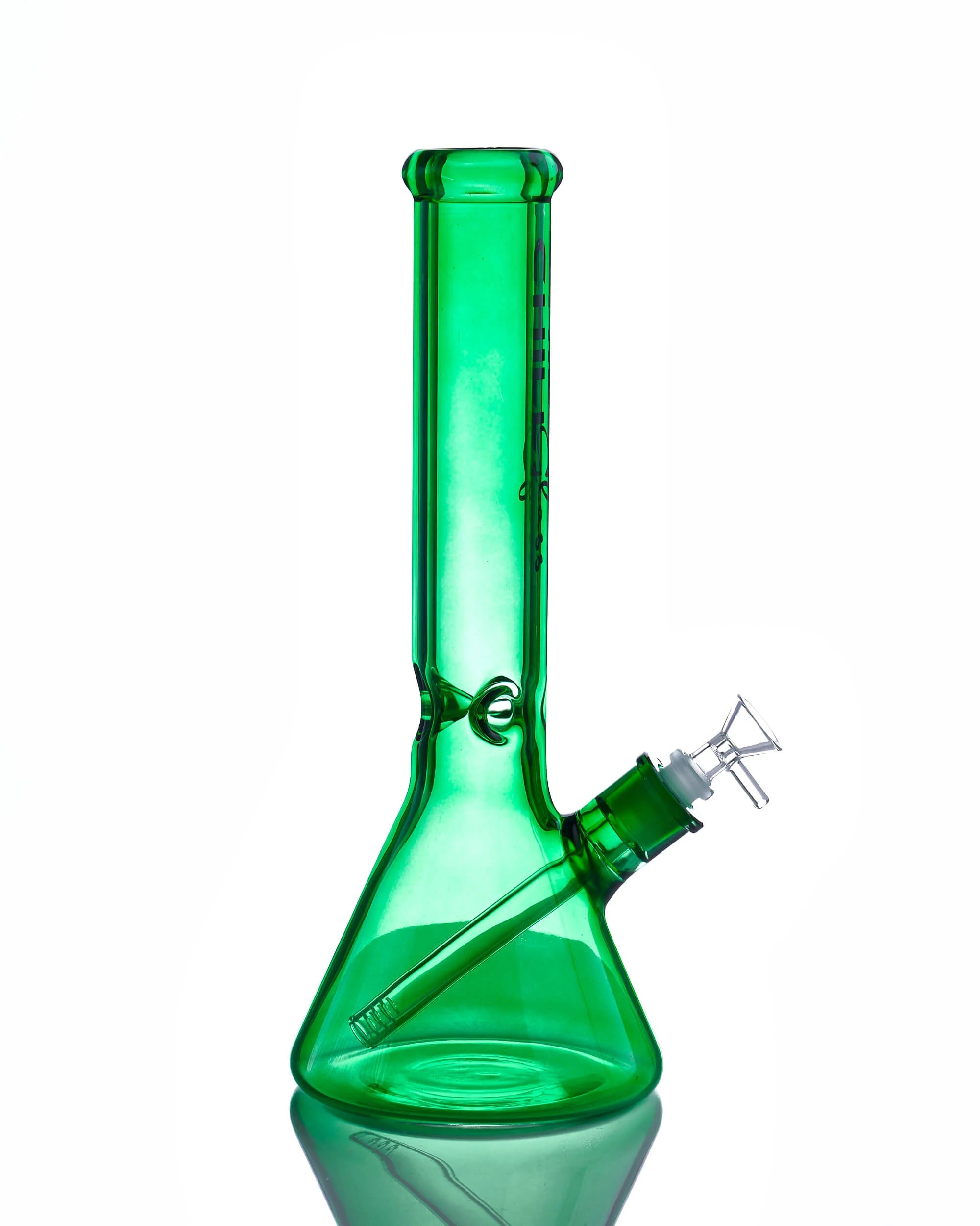 13" Green Beaker Water Pipe - Chill Glass Wholesale