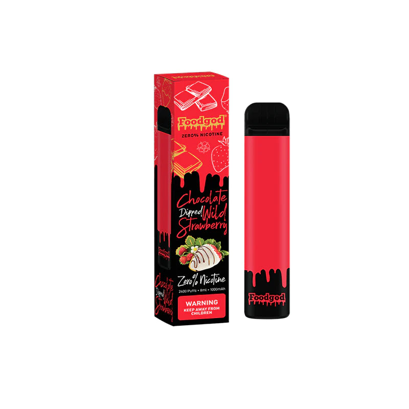 Foodgod ZERO Nicotine 2400 Puffs Disposable Vape Wholesale - 1 Box / 10pcs