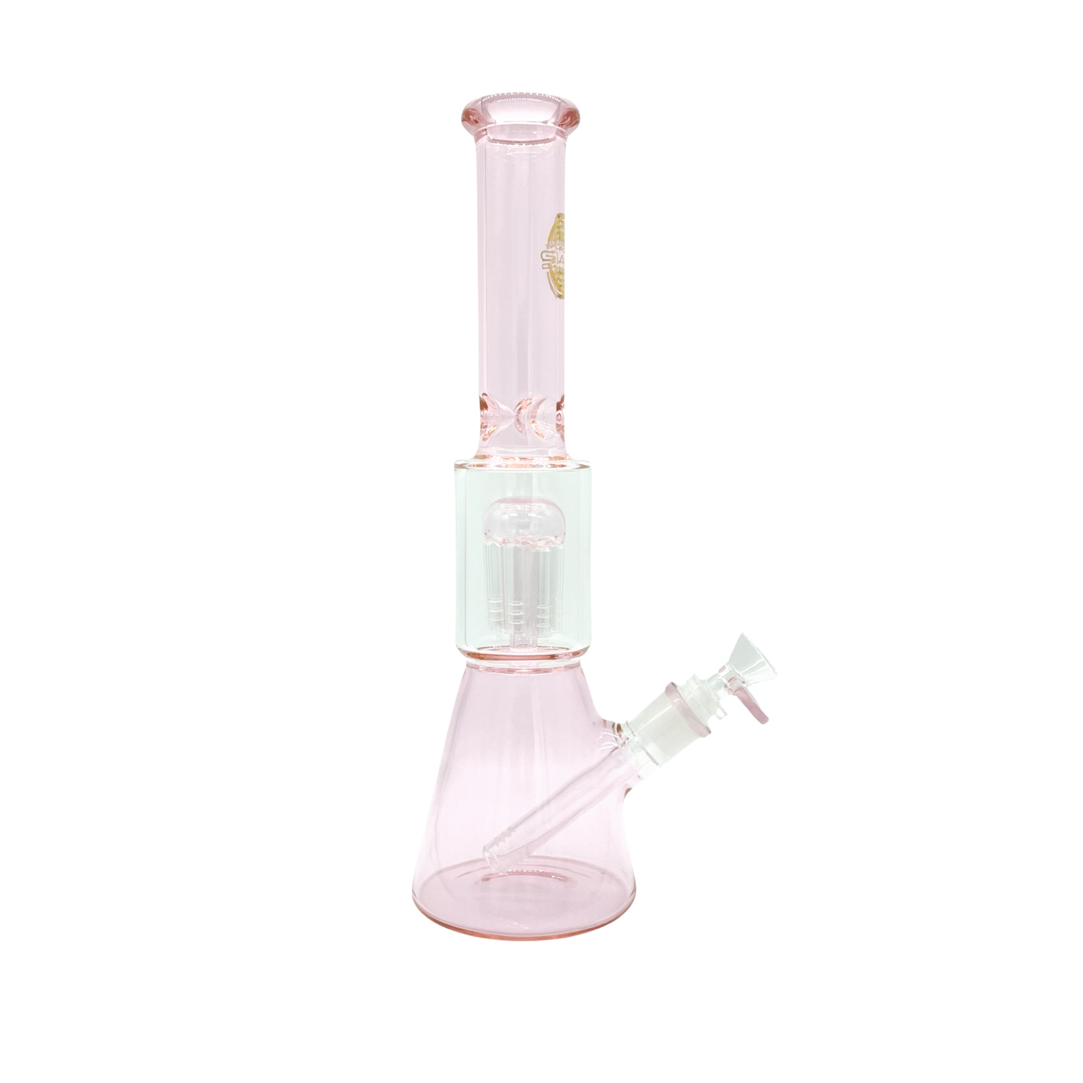 13" On Point Glass Water Pipe with Jellyfish Perc Beaker Wholesale