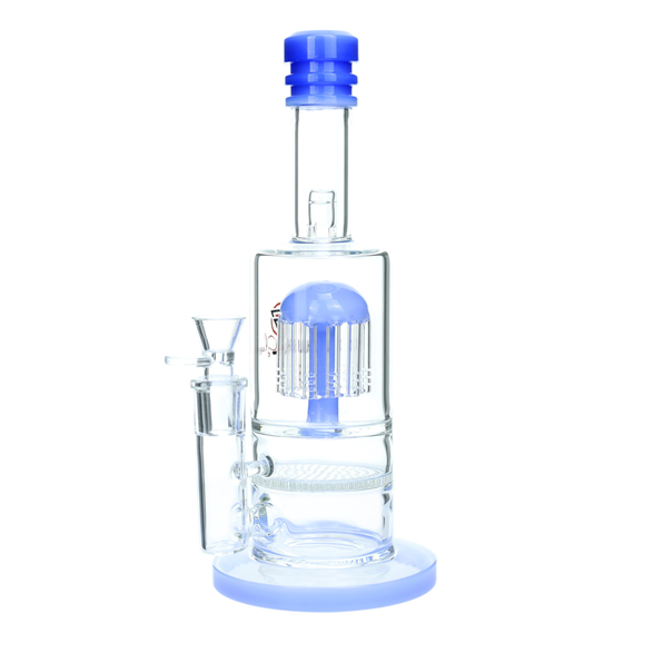12" Blue Chill Glass JLC-05 Water Pipe Wholesale