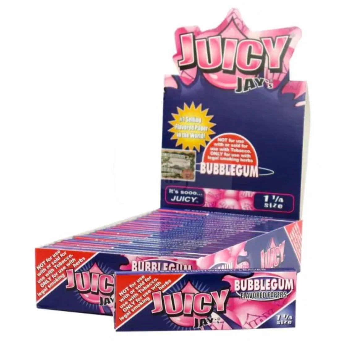 Juicy Jay’s 1 ¼ Flavored Rolling Papers Wholesale – 1 Box/ 24ct