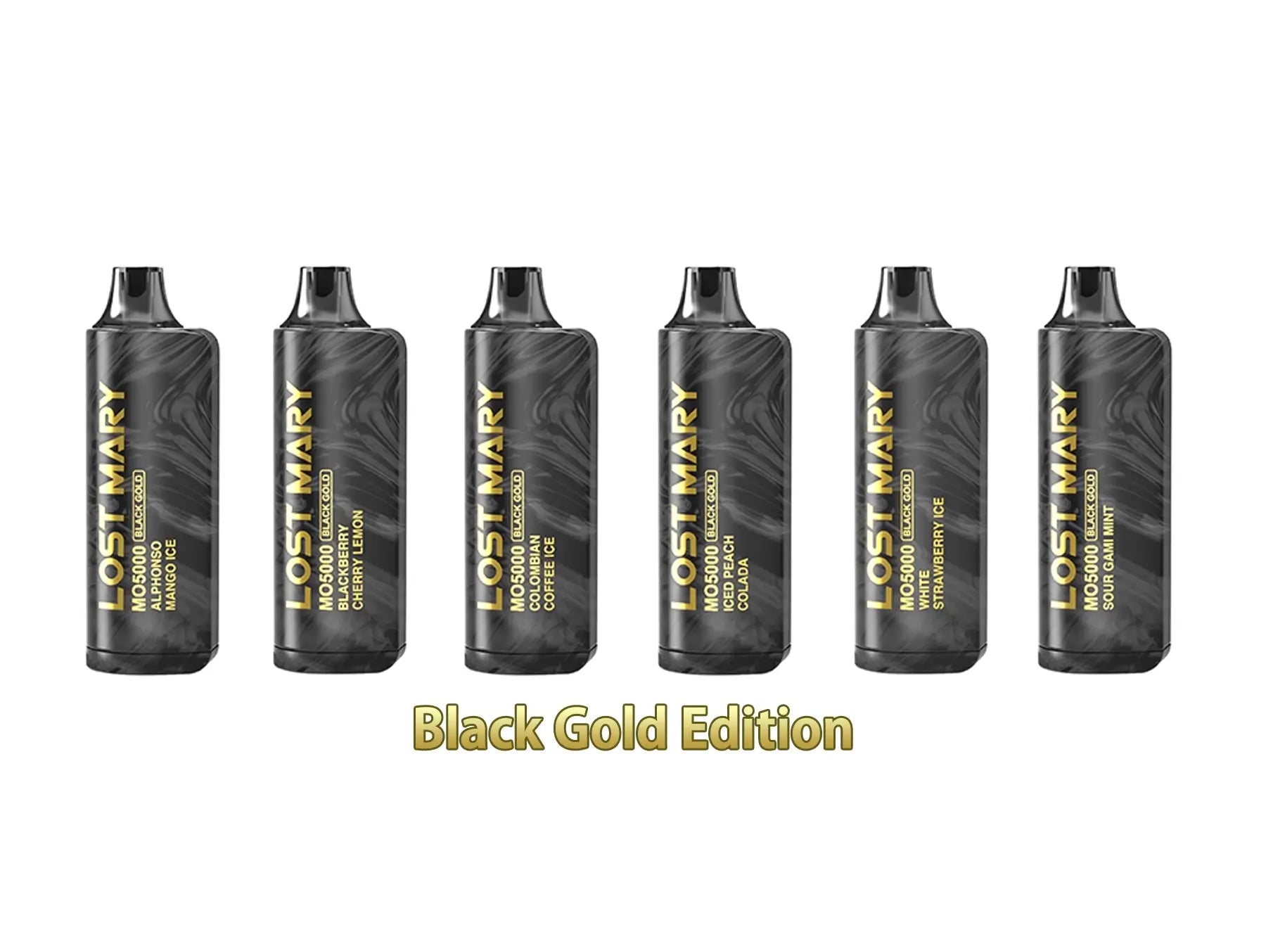 Lost Mary MO5000 Black & Gold Edition Vape Wholesale
