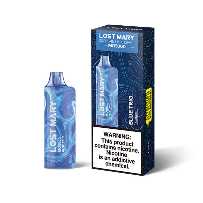 EB Lost Mary MO5000 Puffs Rechargeable Disposable Vape Kit Wholesale - 1 Box / 5 pcs