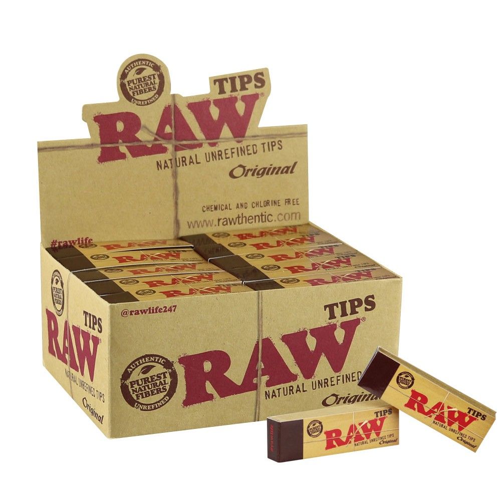 Raw Original Tips - Pack of 50 - Smoker's World of Hollywood