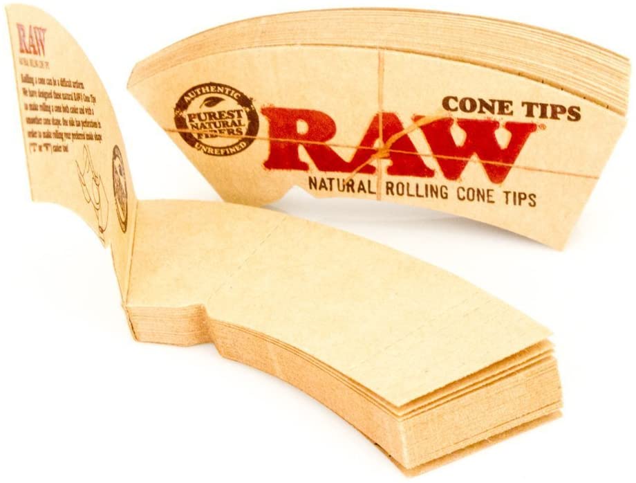 Raw Perfecto Cone Tips - Pack of 24 - Smoker's World of Hollywood
