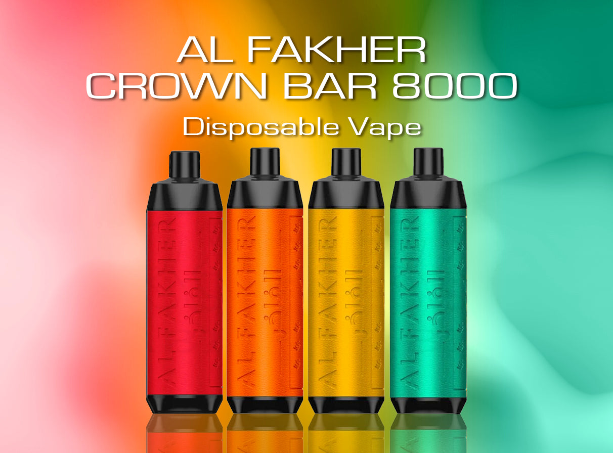 Al Fakher Crown Bar 8000 - Smoke Direct Distro Wholesale Vapes