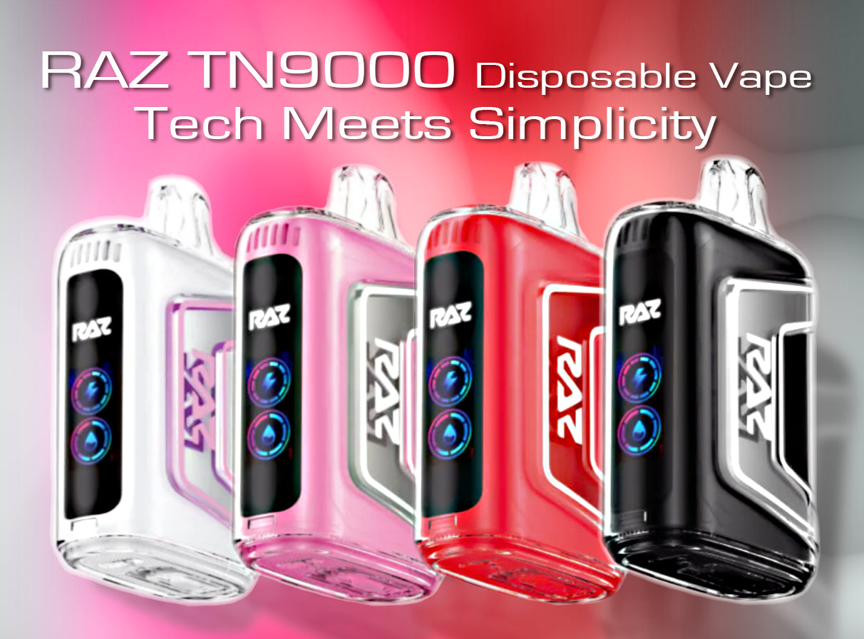 RAZ TN9000 Disposable Vape | Tech Meets Simplicity - Smoke Direct ...