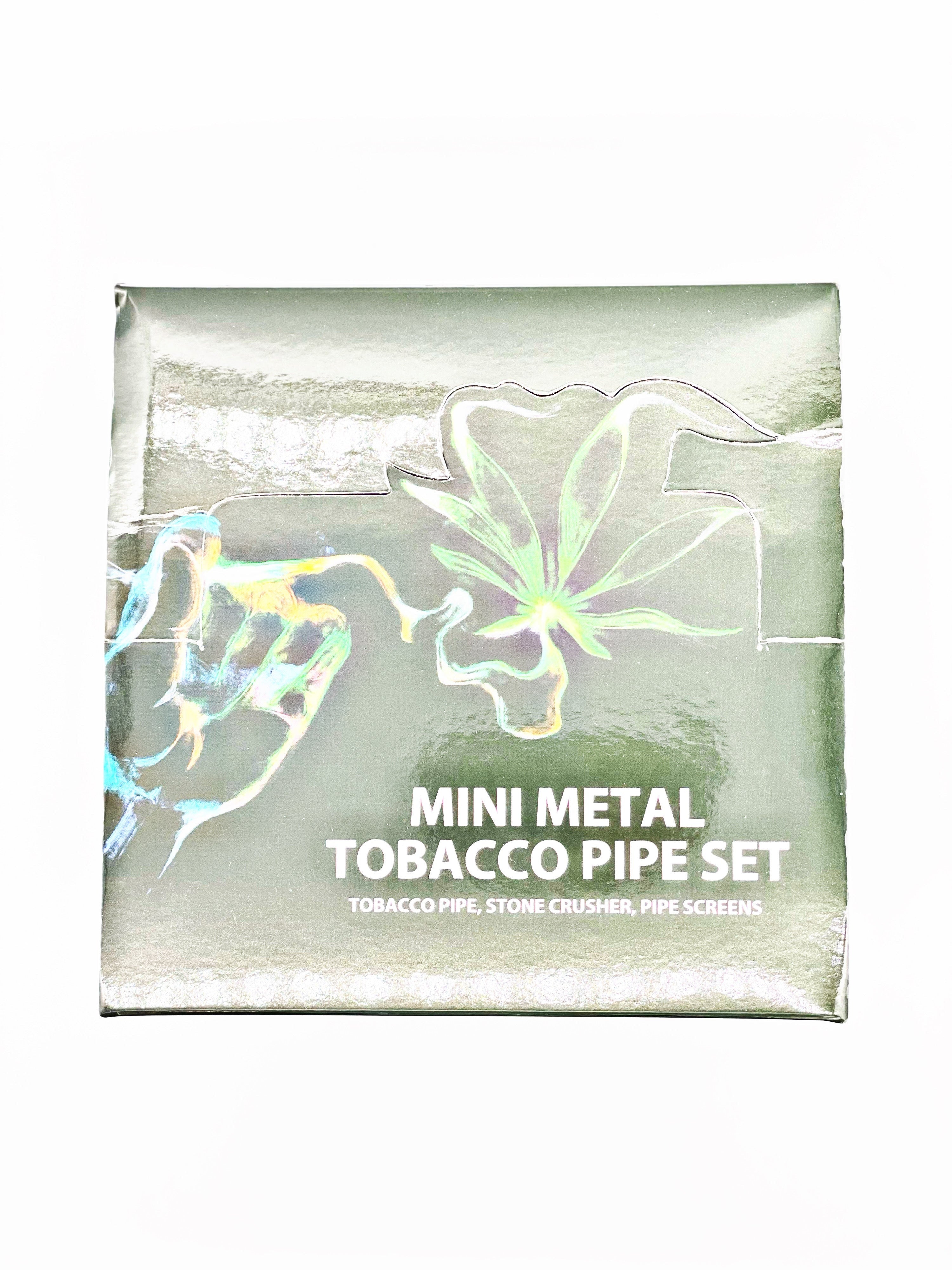 Bob Marley Mini Metal Tobacco Pipeset Wholesale - 1 Box / 12pcs