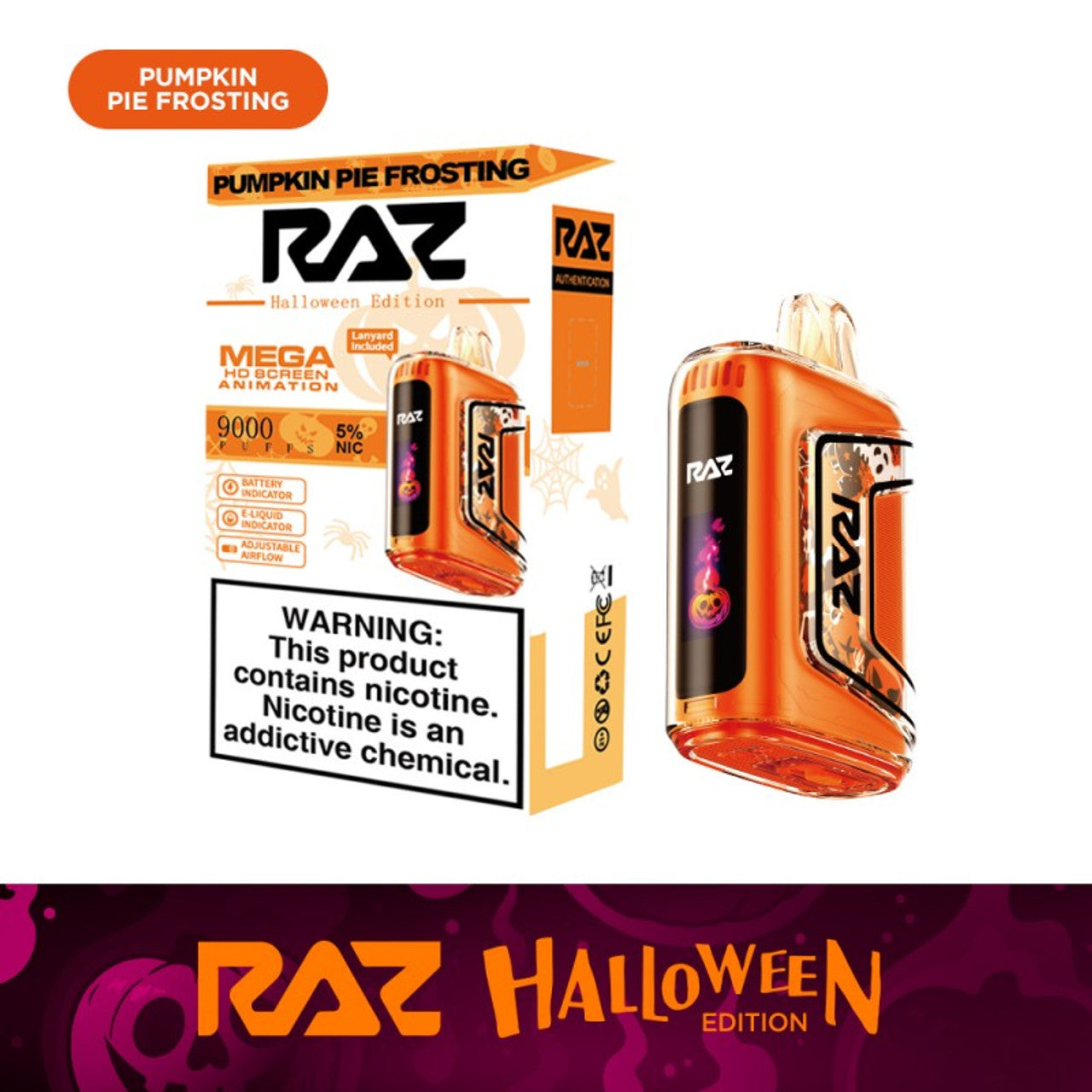 Raz Halloween Edition TN9000 Disposable Vape Device - 5ct