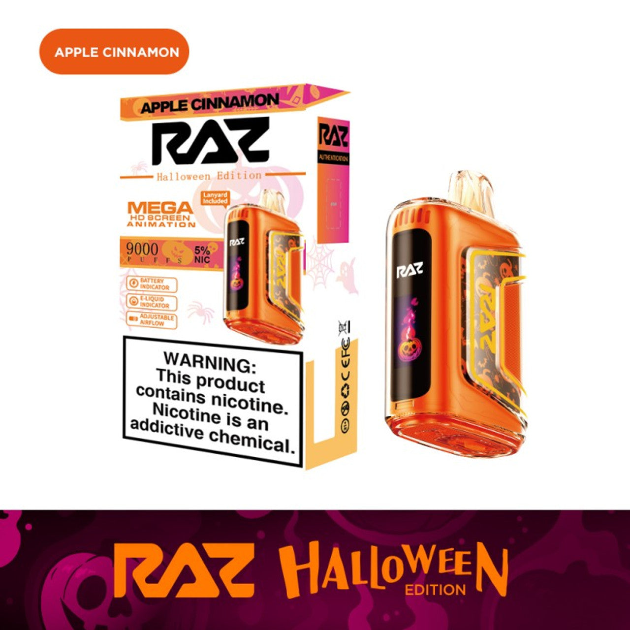 Raz Halloween Edition TN9000 Disposable Vape Device - 5ct