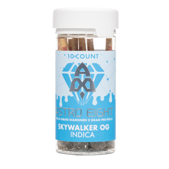 Astro Eight Liquid Diamond 2g Kiefed Pre-rolled Joints Wholesale – 1 Jar / 10 pcs