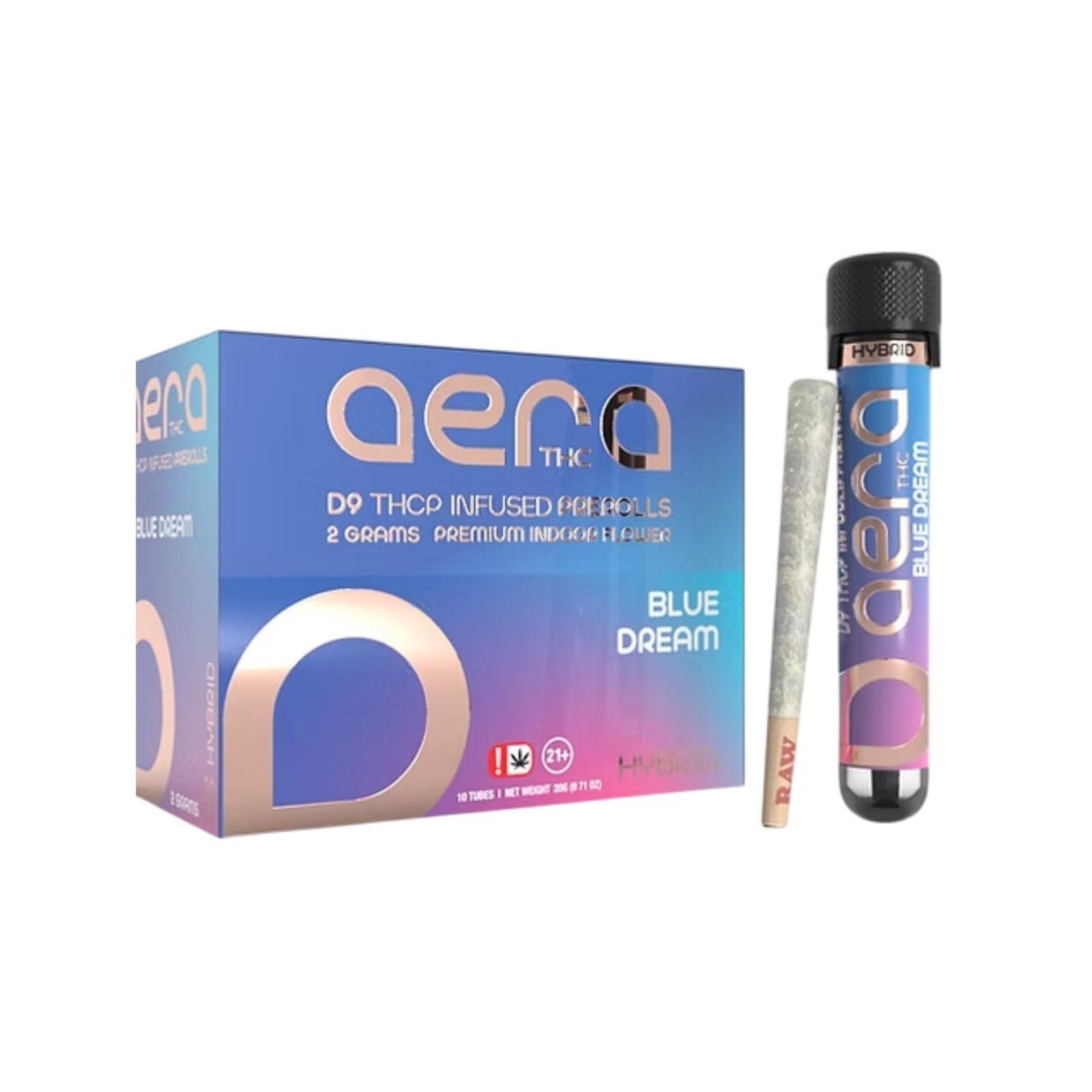AERA THC D9 THC-P Infused 2G Pre-Rolls - 10ct