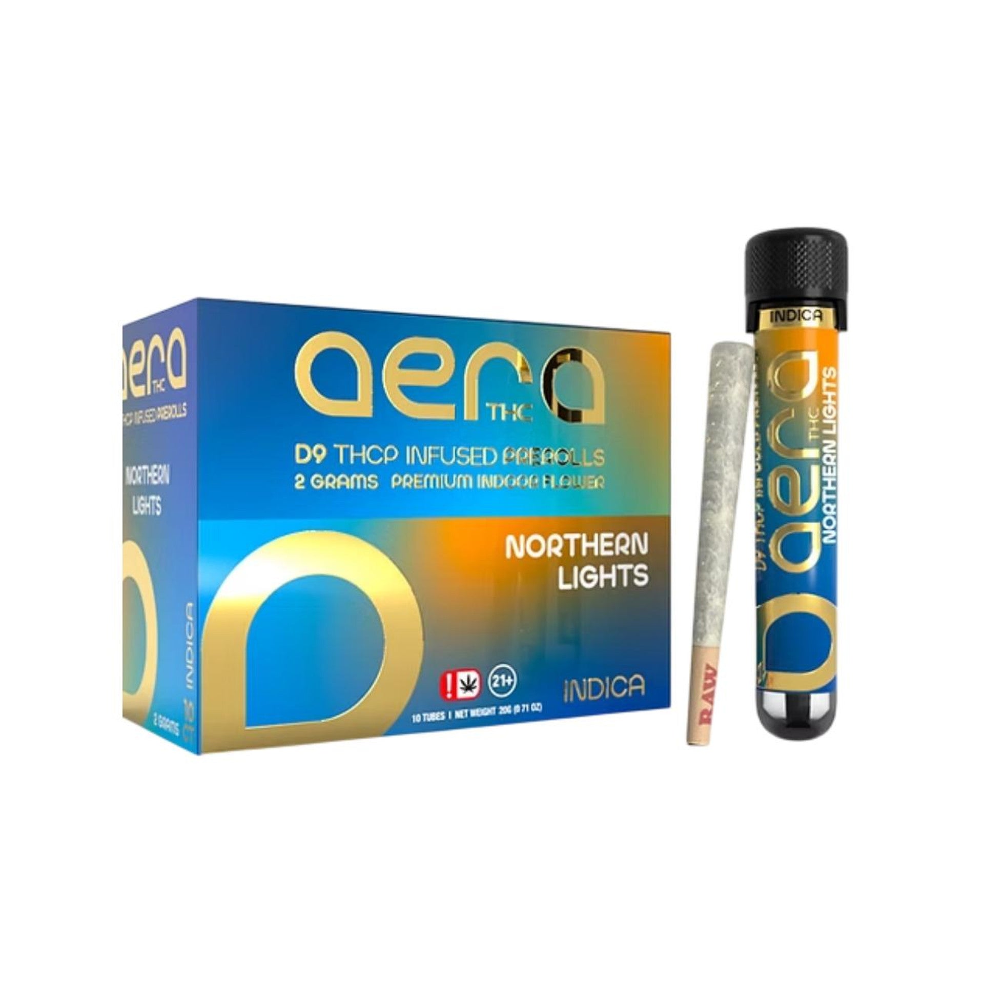 AERA THC D9 THC-P Infused 2G Pre-Rolls - 10ct