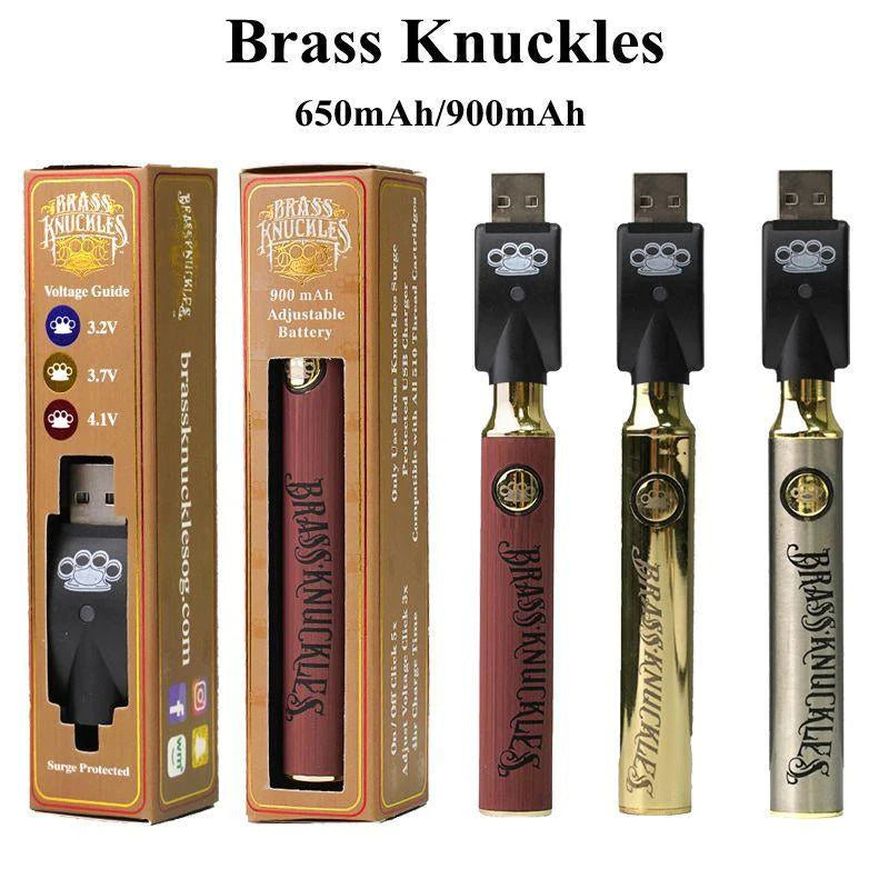 Brass Knuckles 900Mah Twist Battery Wholesale