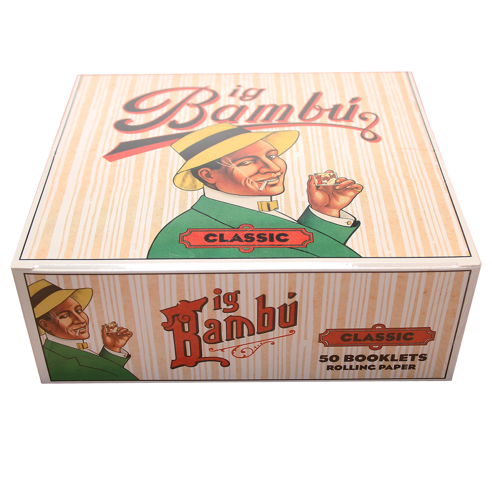 Big Bambú Classic Rolling Papers Wholesale – 1 Box / 50packs