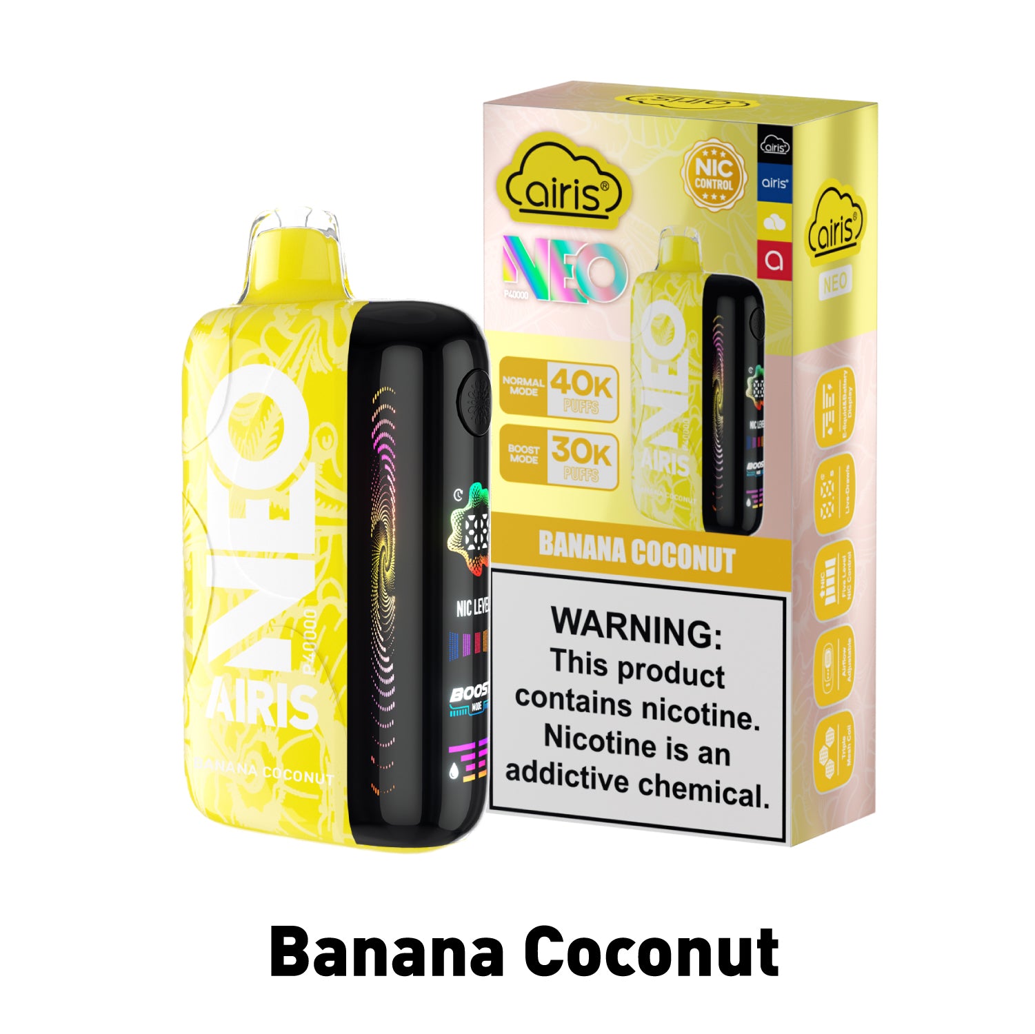AIRIS NEO P40000 Puffs Vape - 5ct