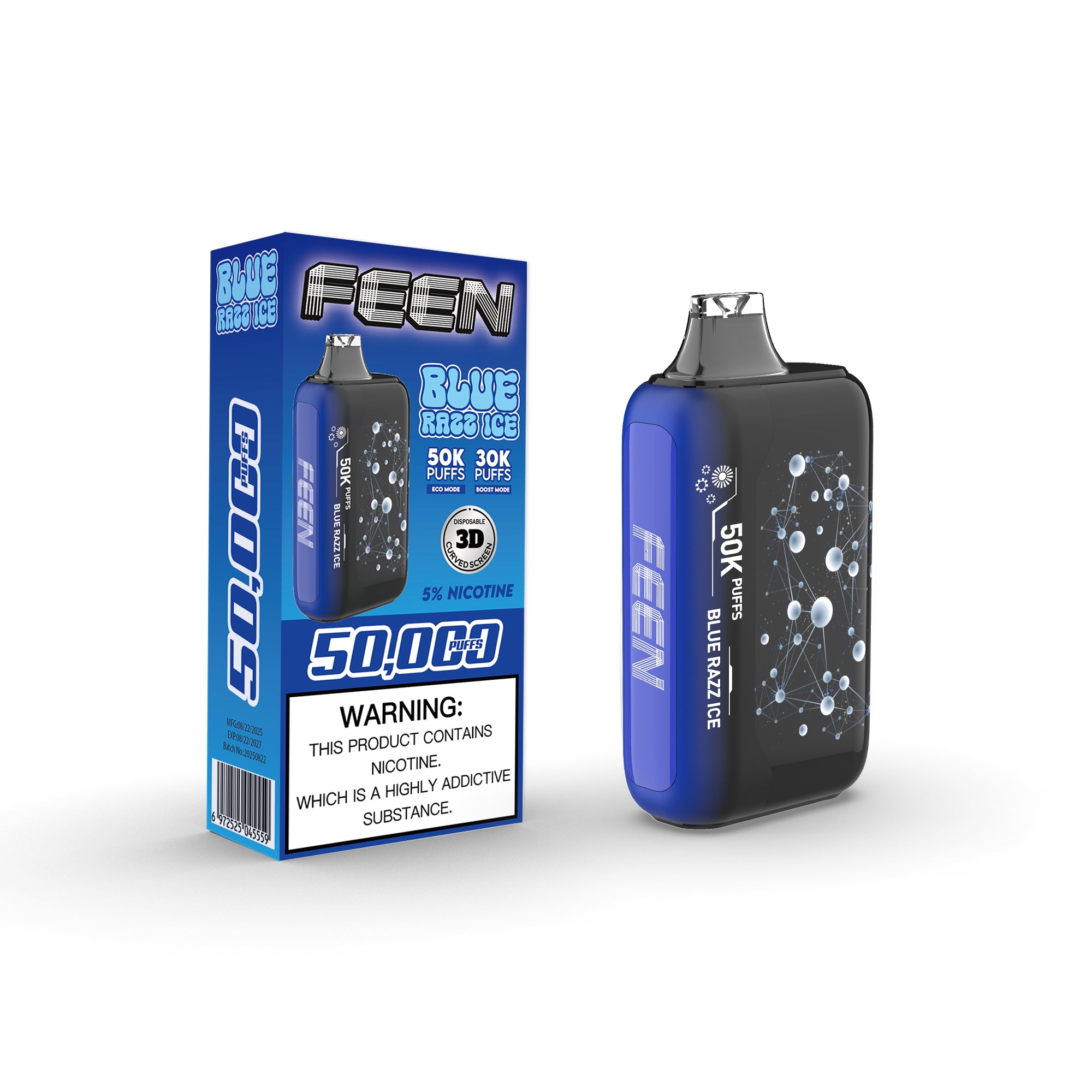 FEEN 50K Puffs Vape - 5ct