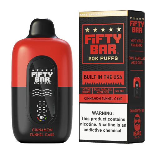 Fifty Bar 20k Puffs -1 Pack/5pcs