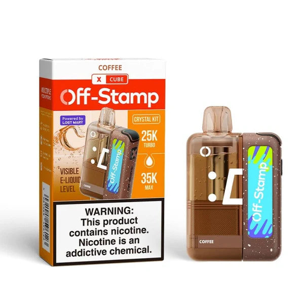 Off-Stamp X-Cube Crystal Kit 35K Puffs Disposable Vape Device - 5ct.