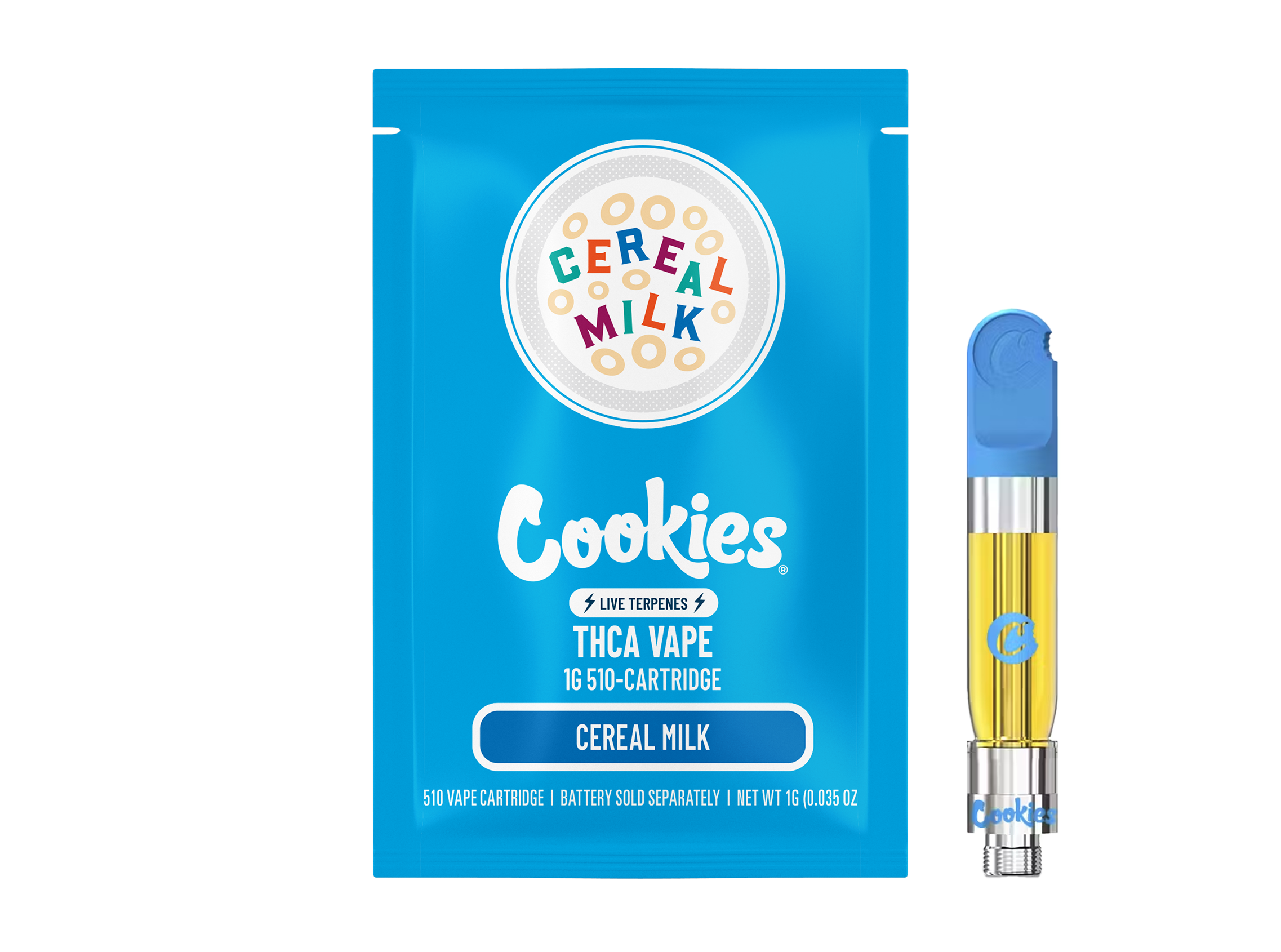 Cookies 1G THC Vape 510 Cartridge - 10ct