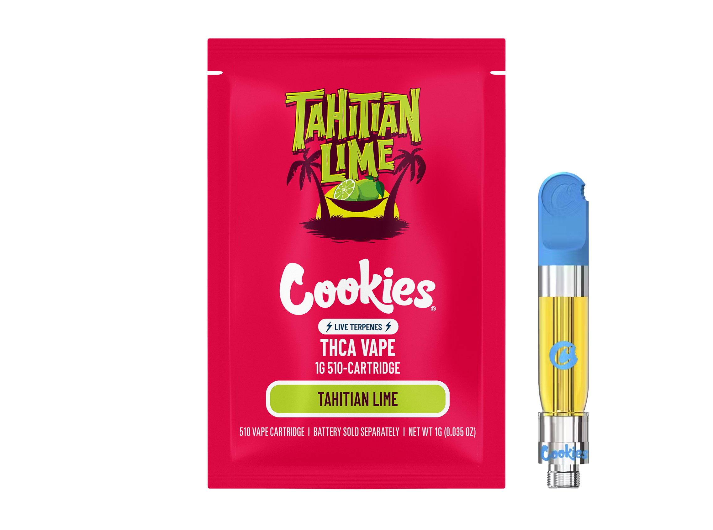 Cookies 1G THC Vape 510 Cartridge - 10ct