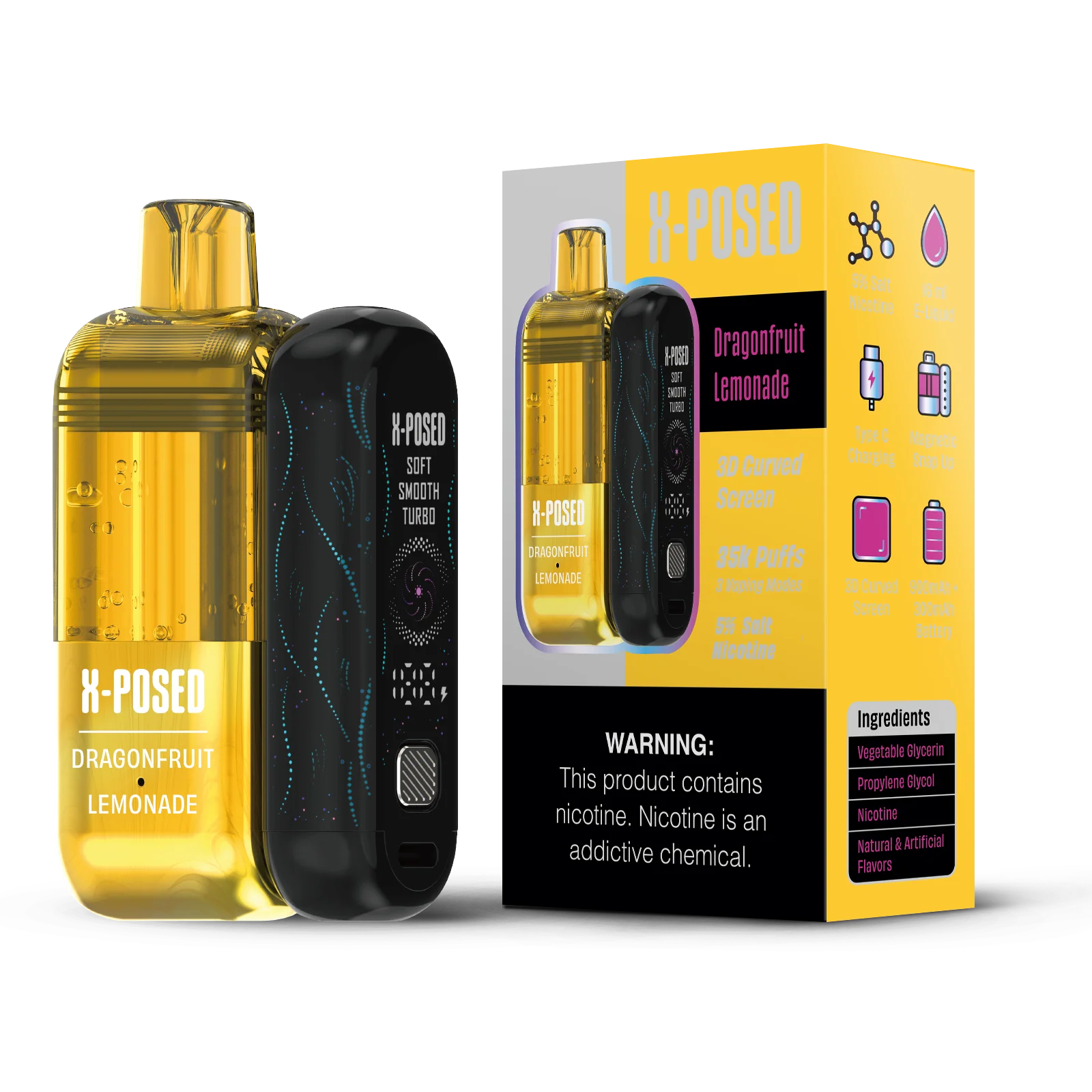X-Posed 35K Puffs Disposable Vape - 5ct