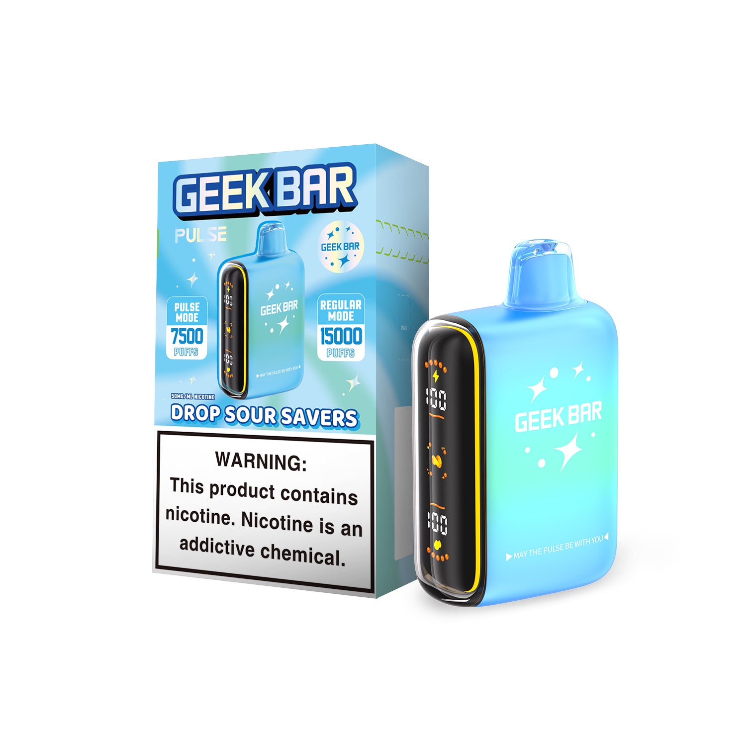 (Pre-Order) Geek Bar Pulse Saver Edition 15000 Puffs Vape - 5ct