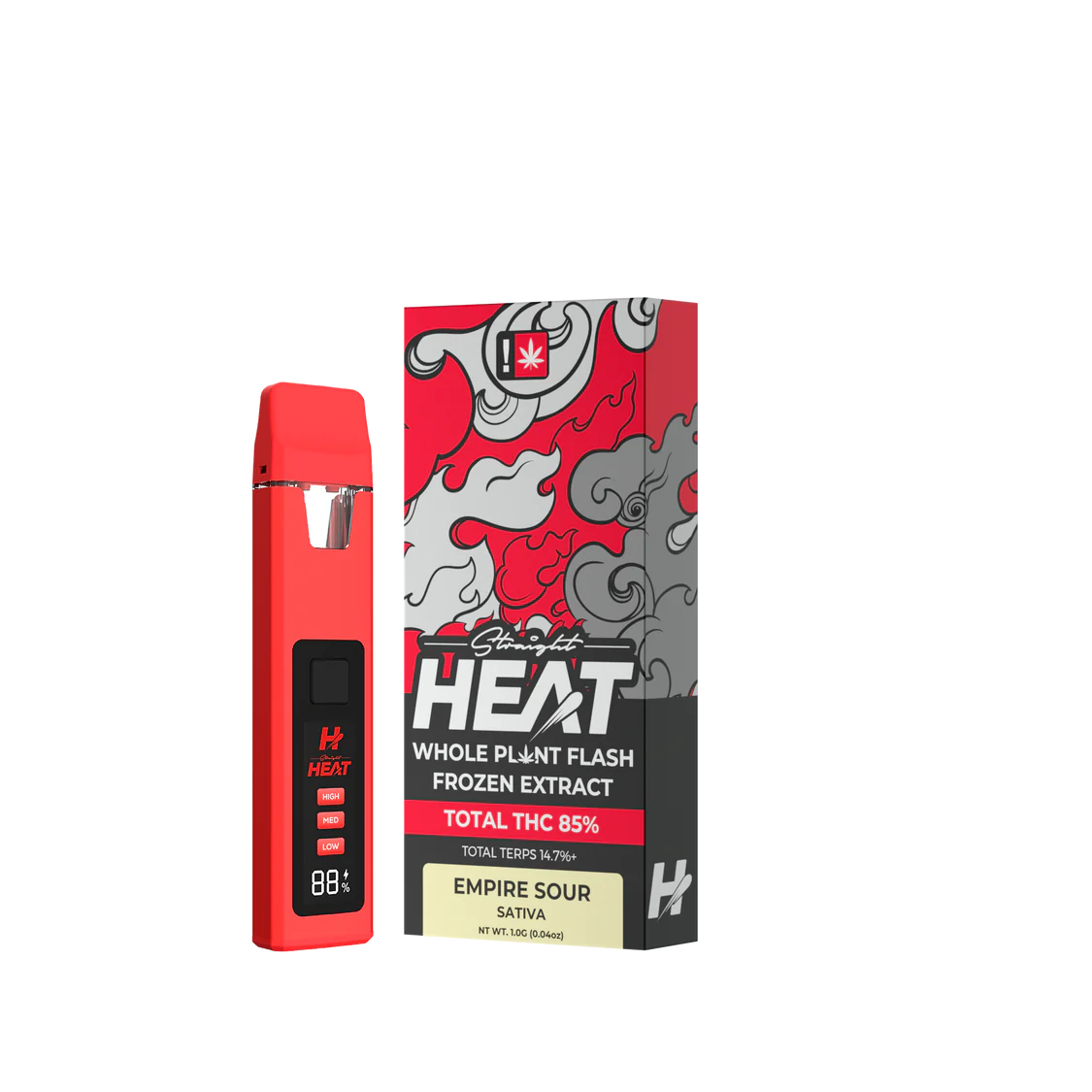 Straight Heat Whole Plant Flash Frozen Extract - 5ct