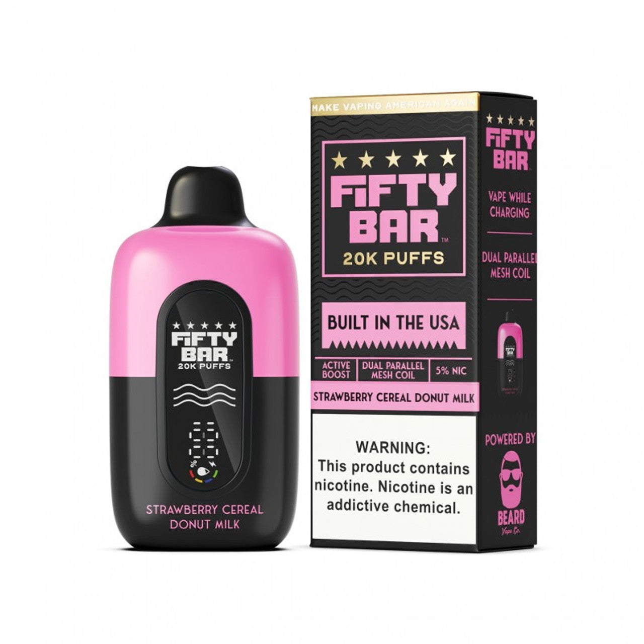Fifty Bar 20k Puffs -1 Pack/5pcs