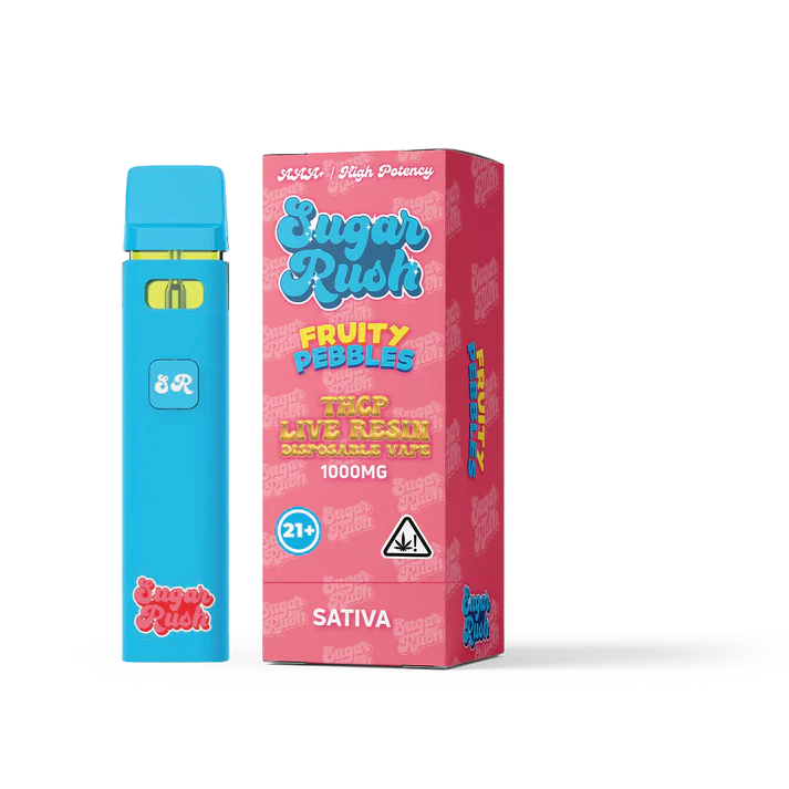 Sugar Rush 1000mg THC-P Live Resin Vape - 5ct
