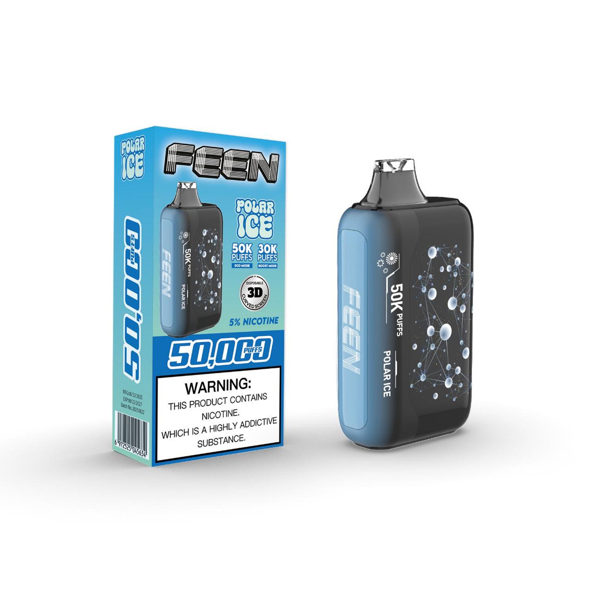 FEEN 50K Puffs Vape - 5ct
