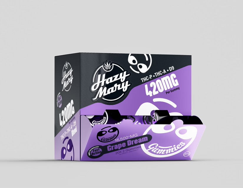 Hazy Mary THC-P + D9 16500mg - 20ct.
