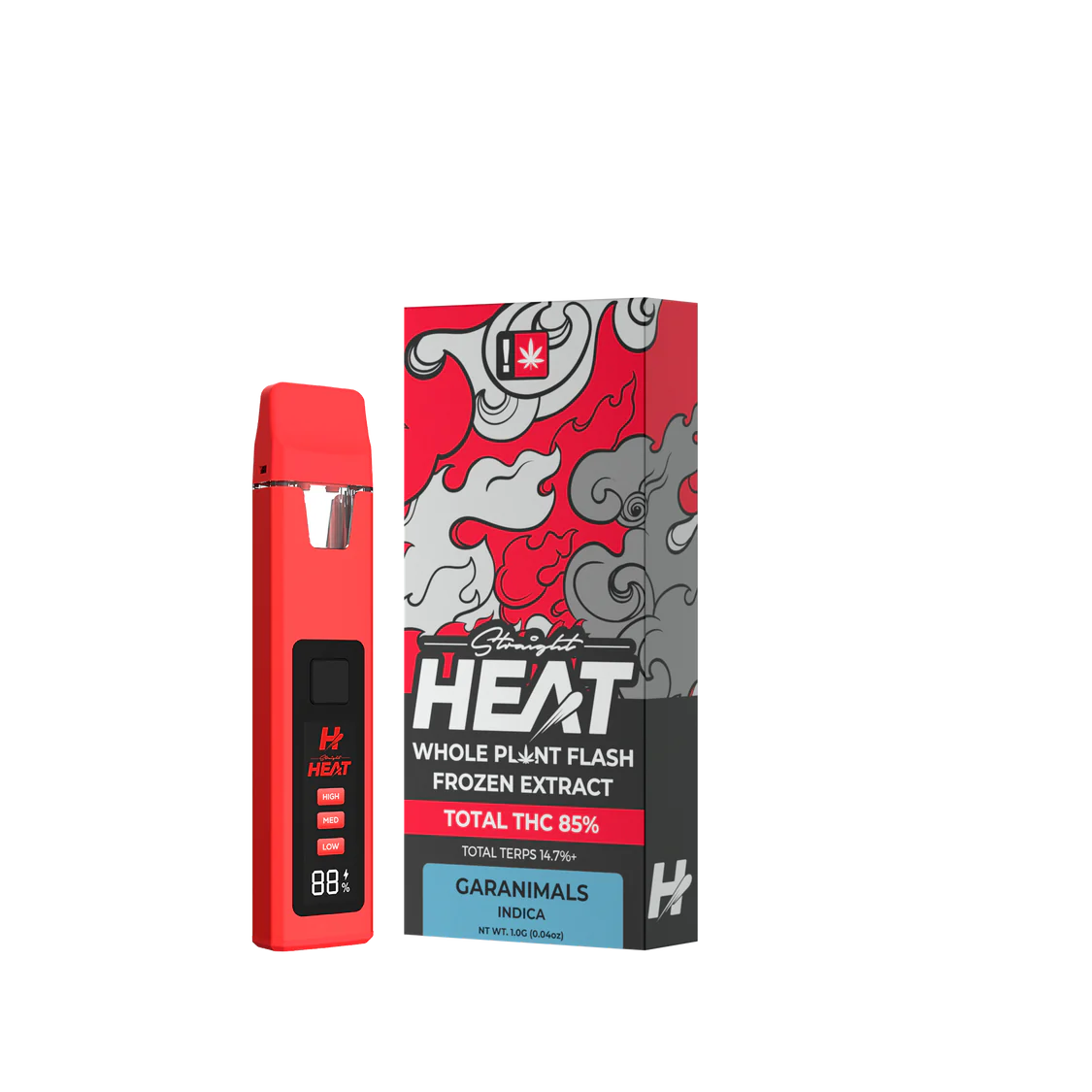 Straight Heat Whole Plant Flash Frozen Extract - 5ct