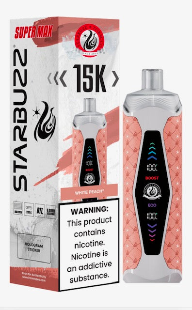 Starbuzz Super Max 15000 Puffs - 5ct