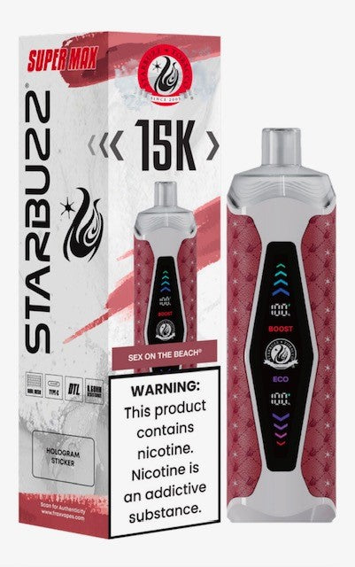 Starbuzz Super Max 15000 Puffs - 5ct