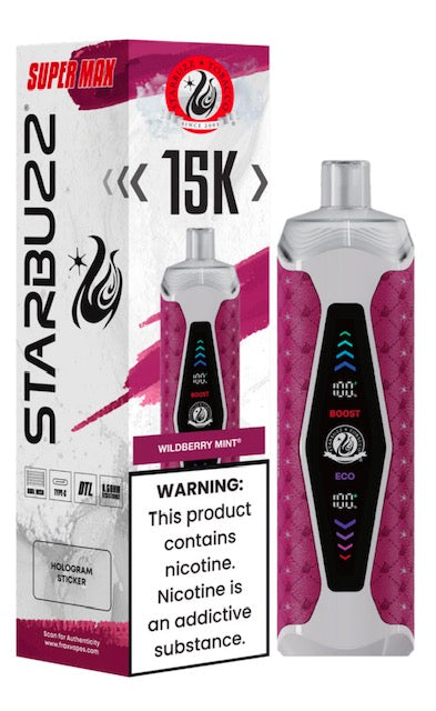 Starbuzz Super Max 15000 Puffs - 5ct