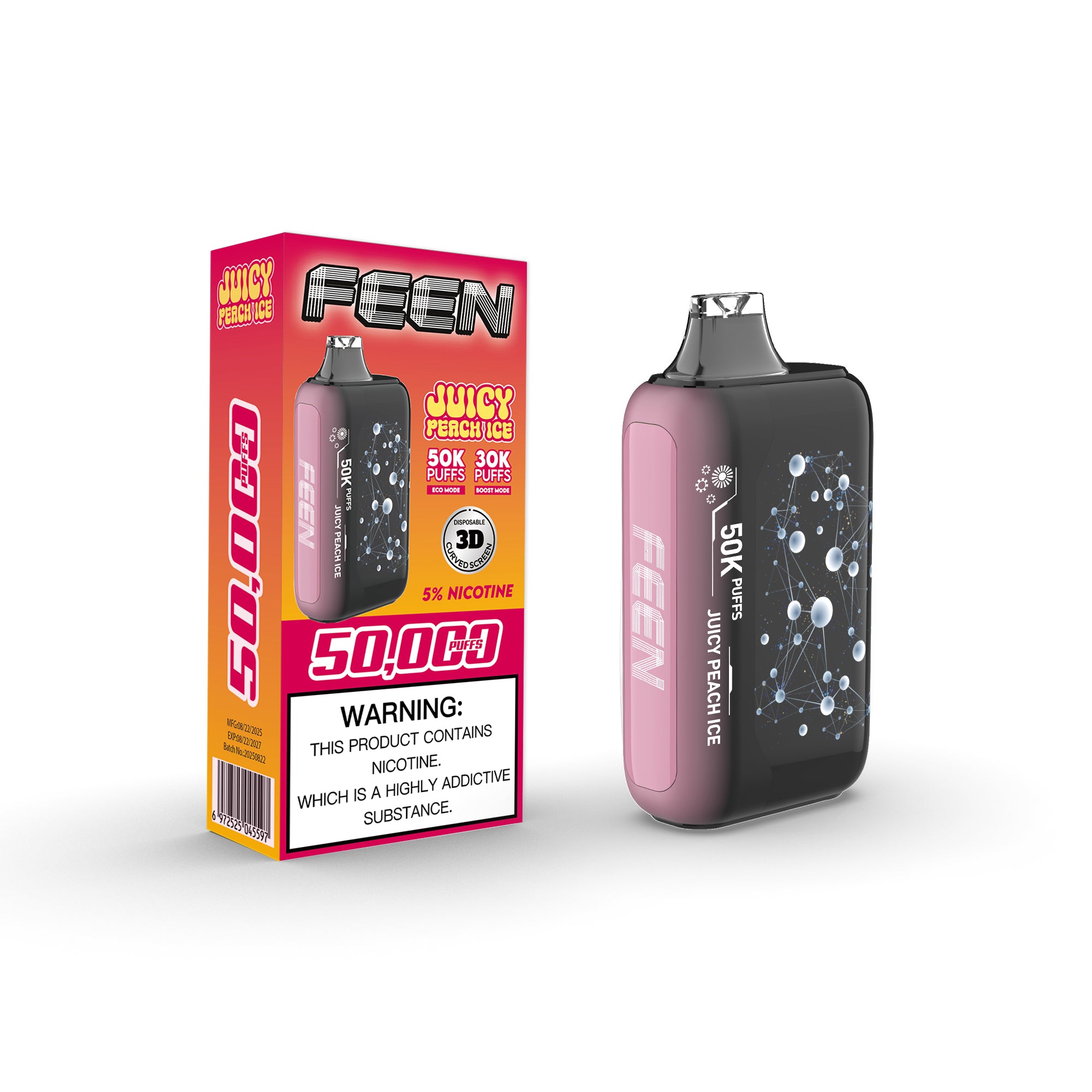 FEEN 50K Puffs Vape - 5ct