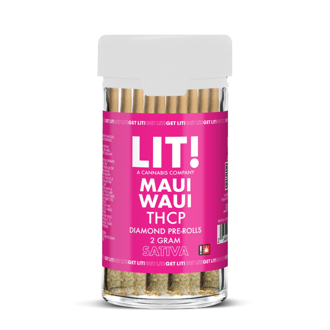LIT THC Diamond Infused 2g Pre-Rolls - 10ct