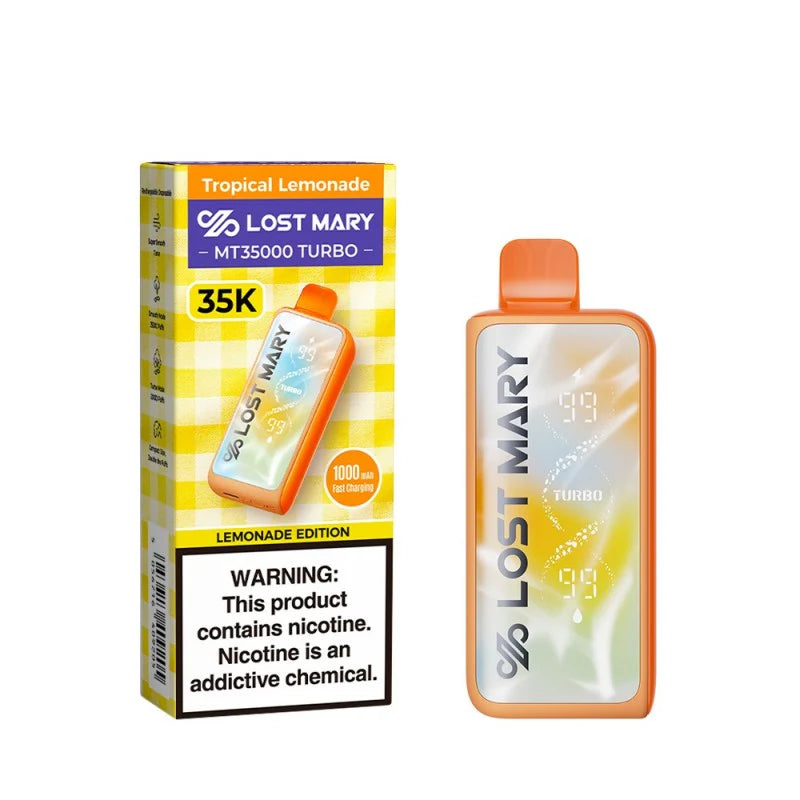 Lost Mary MT35000 Turbo Lemonade Edition - 5ct