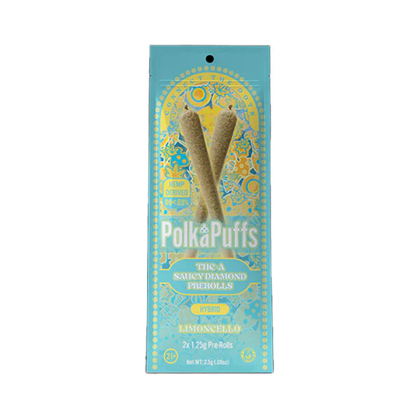 Polka Puffs THC-A Saucy Diamond Pre-Rolls - 10ct