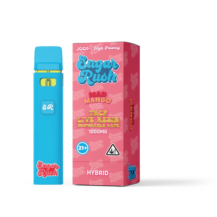 Sugar Rush 1000mg THC-P Live Resin Vape - 5ct