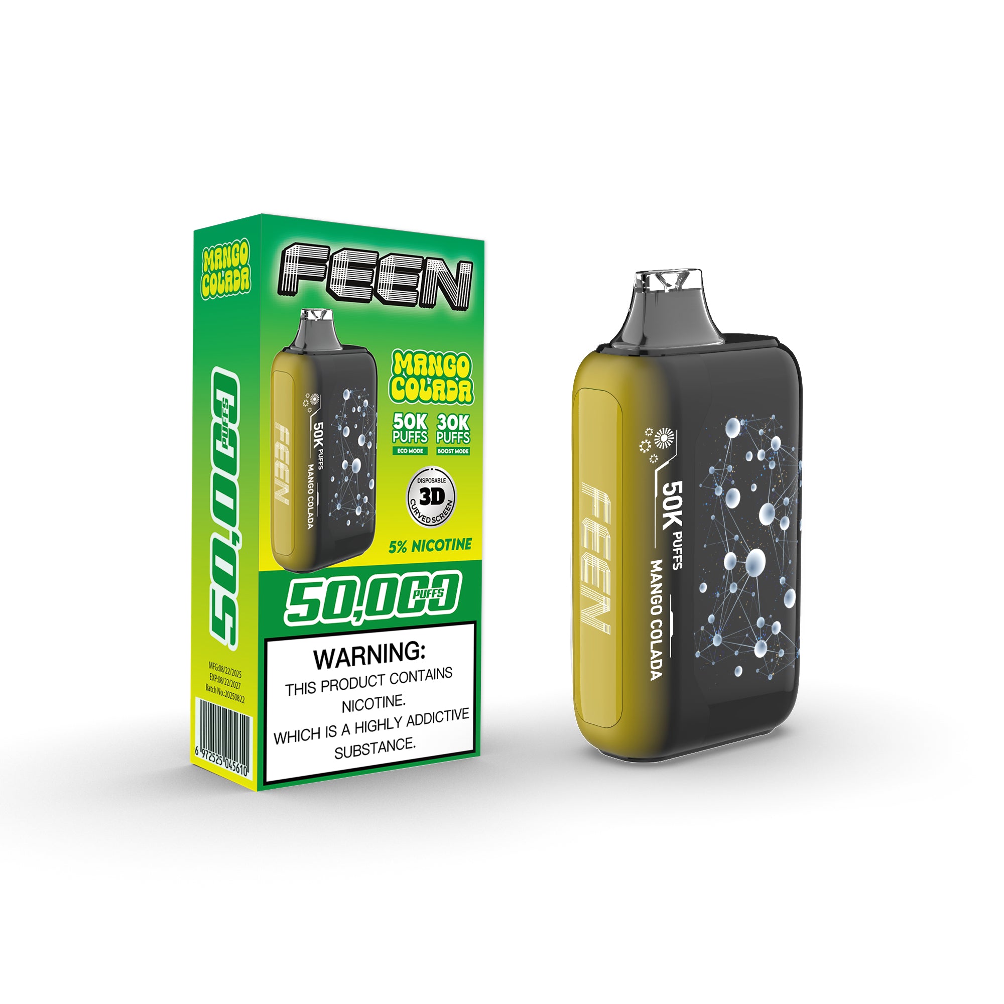 FEEN 50K Puffs Vape - 5ct