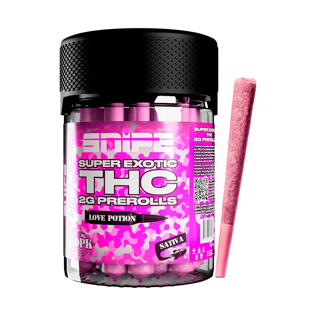 Snipe Super Exotic THC 2G Pre-Rolls - 50ct.