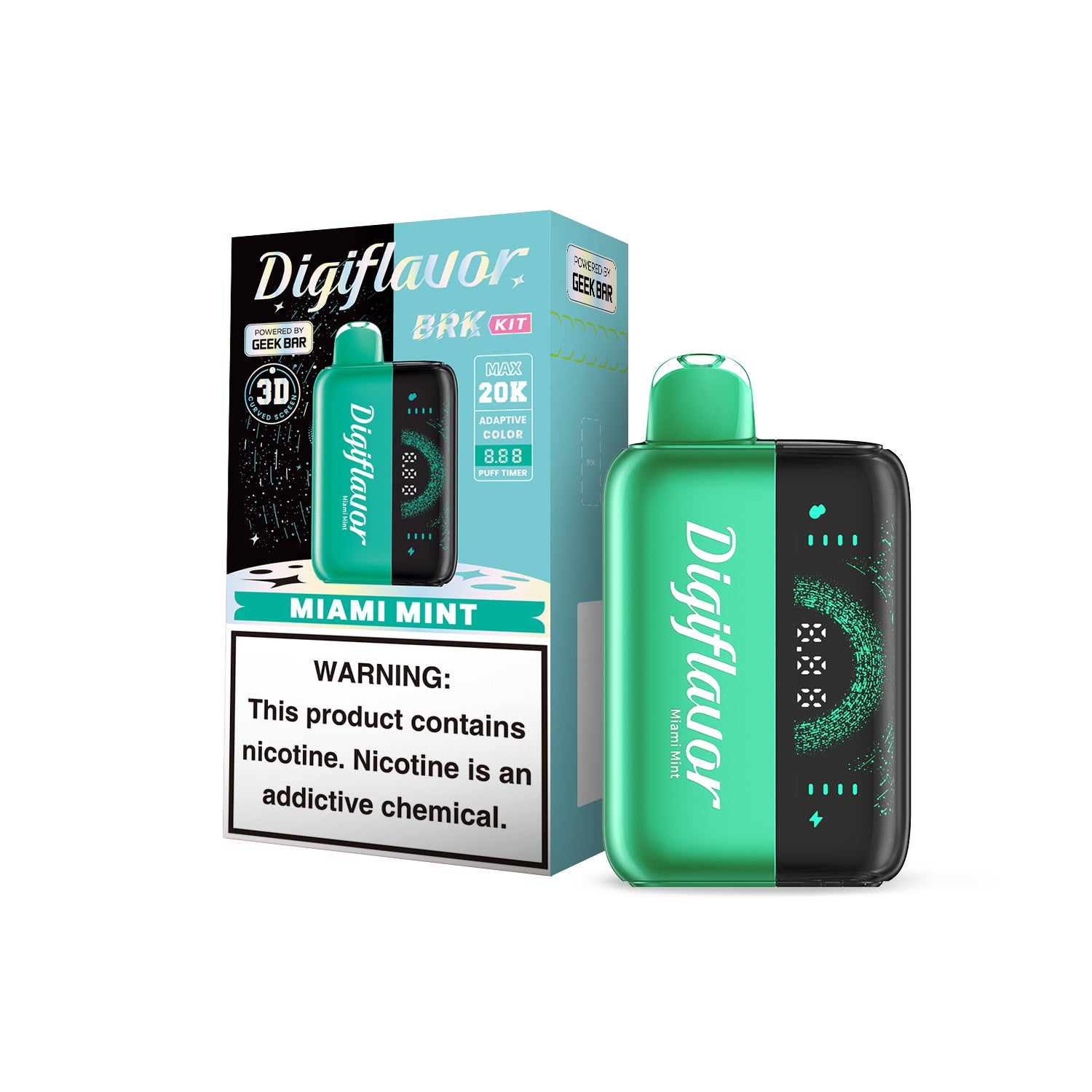 Digiflavor BRK KIT 20K Puffs - 5ct