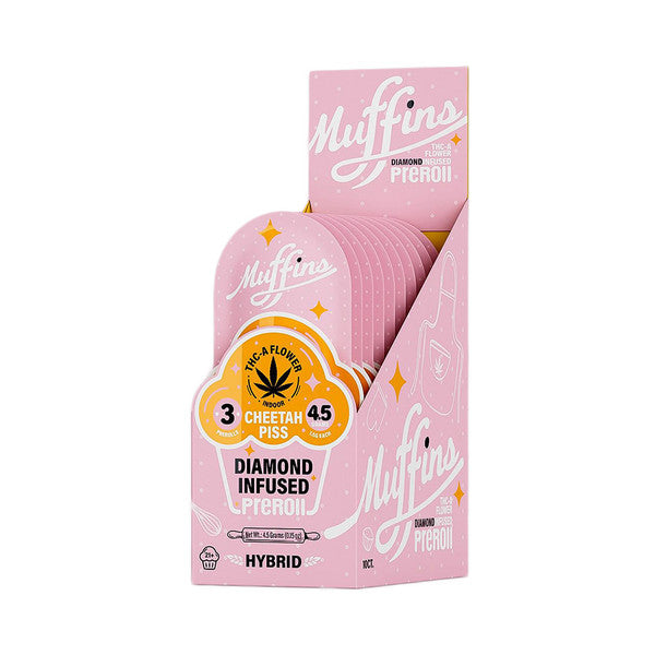 Muffins Diamond Infused Pre-Roll 3pk - 10ct.