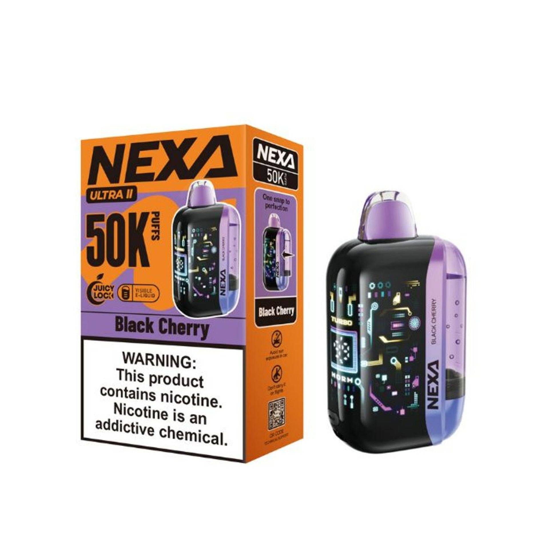 Nexa Ultra II 50K Puffs Disposable Vape Device - 5ct.