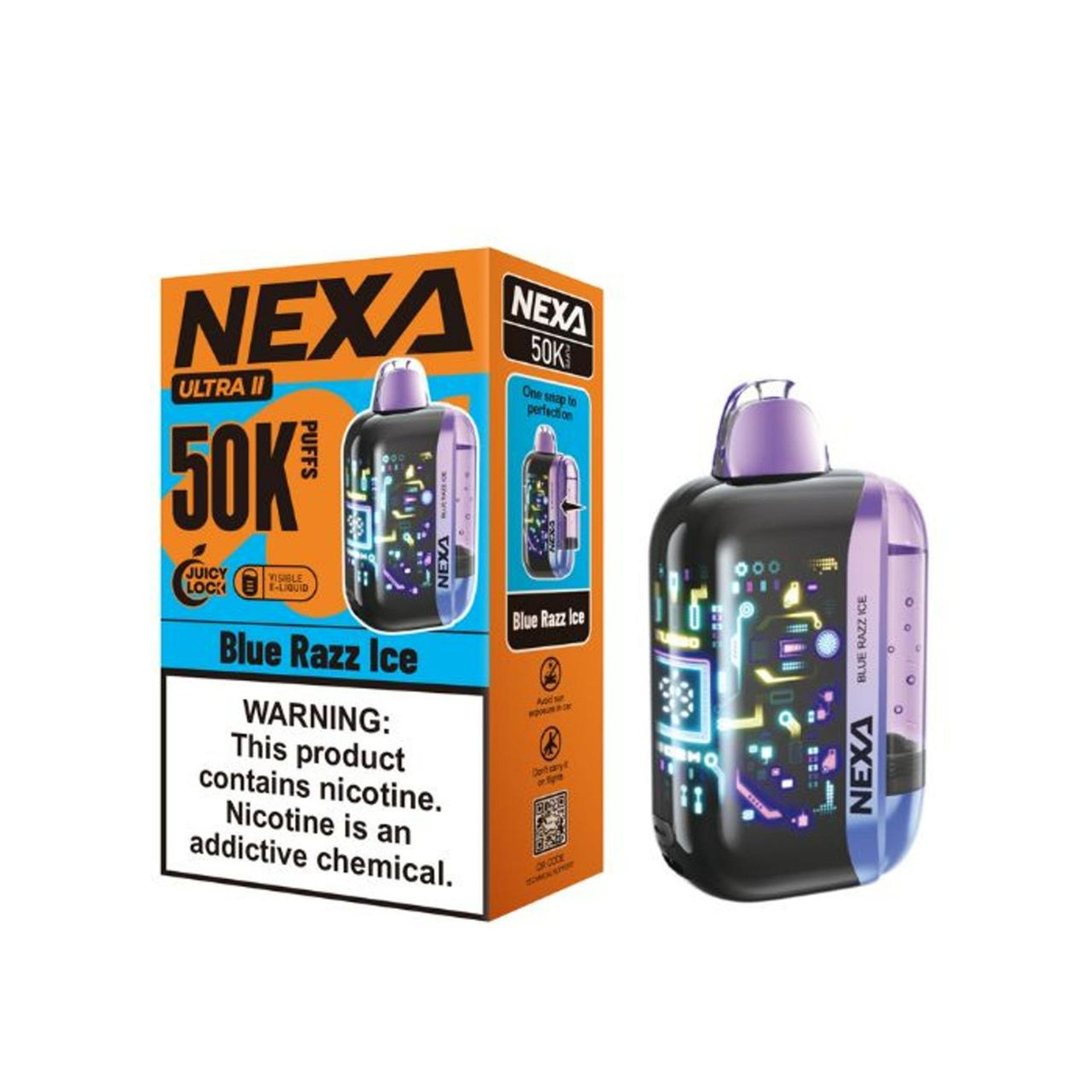 Nexa Ultra II 50K Puffs Disposable Vape Device - 5ct.