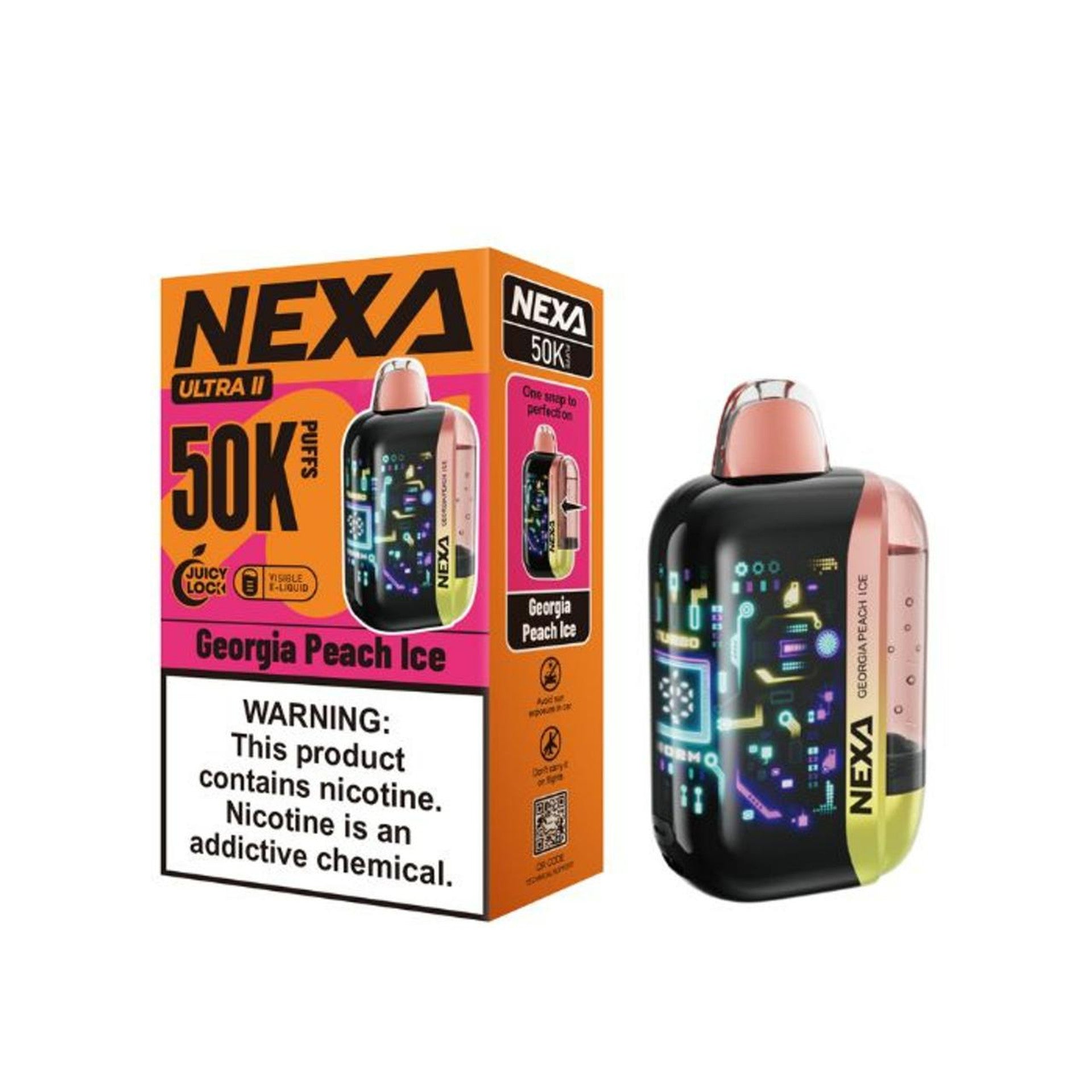 Nexa Ultra II 50K Puffs Disposable Vape Device - 5ct.