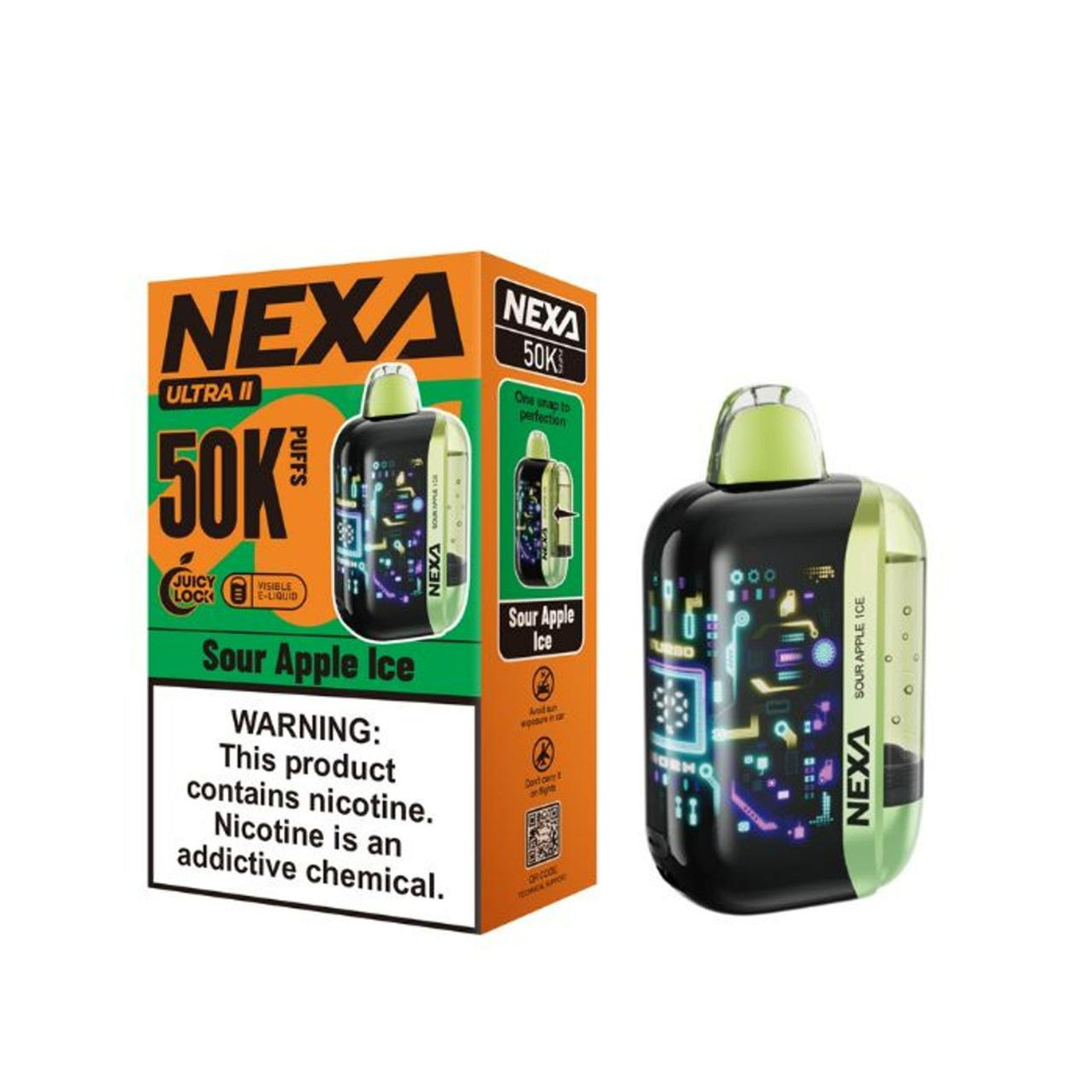 Nexa Ultra II 50K Puffs Disposable Vape Device - 5ct.