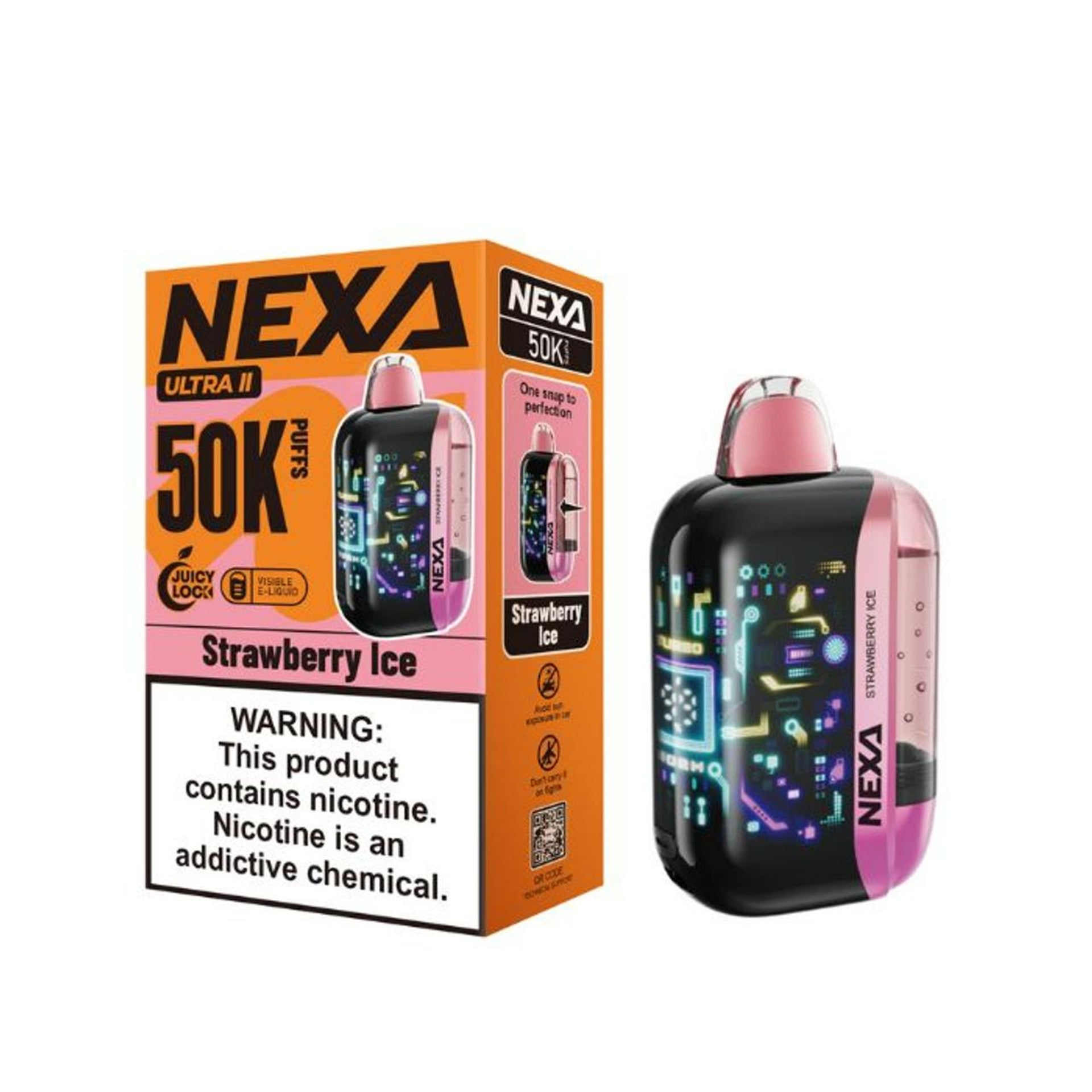 Nexa Ultra II 50K Puffs Disposable Vape Device - 5ct.